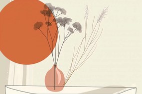 Poszter 45x30cm Szárított kilátás