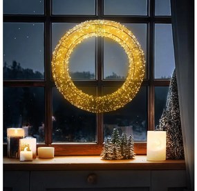 Brilagi - LED kültéri karácsonyi dekoráció LED/6W/230V IP44 50 cm koszorú