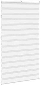 zebrafüggönnyel fehér szövetszélesség 130,9 cm poliészter