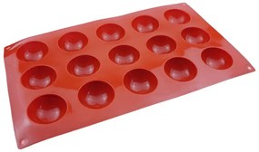 Félgömb forma, szilikon, 15 db-os