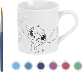 Disney Lilo és Stitch, A csillagkutya Alien festhető porcelán bögre 235 ml Díszdobozban