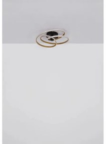 Globo 67183-40G - LED Felületre szerelhető csillár GLYXAR LED/40W/230V arany/fekete