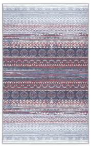 Lila-szürke mosható szőnyeg 80x150 cm Vintage Stripe – Mila Home