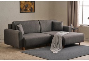 Sarok ülőgarnitúra Minty (J) (antracit). 1101711