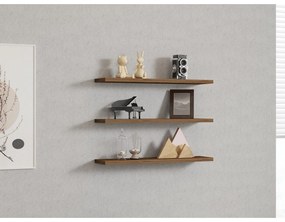 Fali polc Boss - Walnut