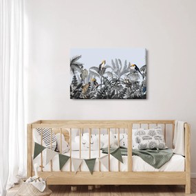 Kép - Illusztrált dzsungel (90x60 cm)