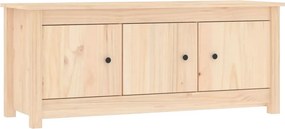vidaXL tömör fenyőfa cipősszekrény 110 x 38 x 45,5 cm