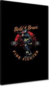 Vászonkép 80x120 Tűzoltó Tűzoltóság