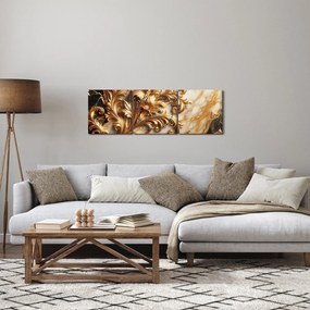 Kép - Márvány arannyal (órával) (90x30 cm)