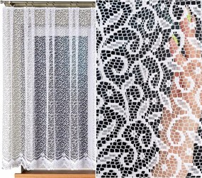 Bogumila Minta 004542 méret 500x160cm jacquard függöny egyenes (szegélyekkel)