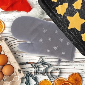 Pamut edényfogó karácsonyi mintával Vločka – Orion