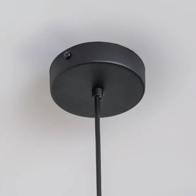 ETNA II kábeles függőlámpa 1xE27/15W/230V, átm. 25 cm, fekete