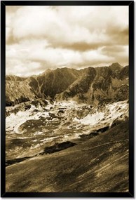 Poszterek keretben 40x60 Tátra Lengyel hegyek Kilátás