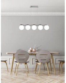 Csillár zsinóron RAMON 5xG9/40W/230V fényes króm