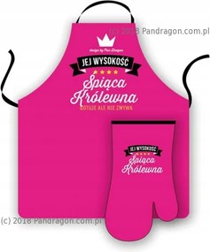 Kötény Kesztyűvel Csipkerózsika Vagány Ajándék Minden Nőnek