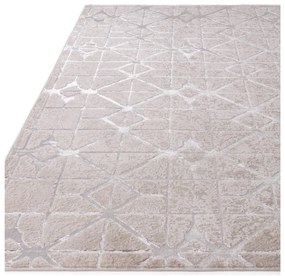 Ezüstszínű-rózsaszín szőnyeg 230x160 cm Aurora - Asiatic Carpets