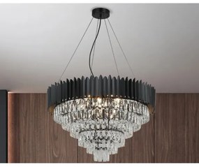 Brilagi - CARLOS kábeles csillár, 11× E14 foglalat, max. 40 W, 230 V, átmérő 80 cm