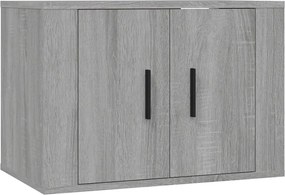 vidaXL szürke sonoma színű fali TV-szekrény 57 x 34,5 x 40 cm