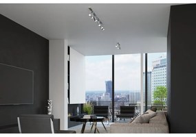 Etna ezüstszínű falilámpa - Sollux