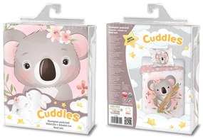 Gyerek pamut ágynemű KOALA 100x135cm