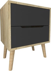 Flora - Sapphire Oak, Anthracite