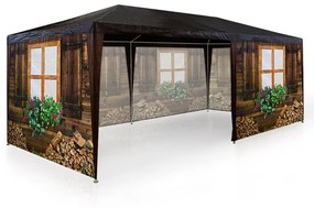 OKTOBERFEST rendezvénysátor, 6x3m, többszínű Casaria