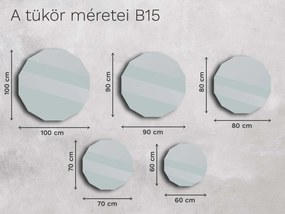 Base tükör B15 60×60