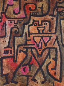 Reprodukció Forest Witches, Paul Klee