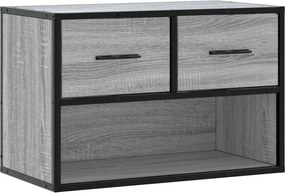 vidaXL szürke sonoma színű szerelt fa TV-szekrény 60 x 31 x 39,5 cm