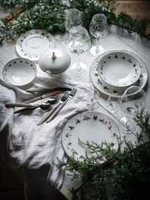 Garlands tálaló tányér 39 cm Julemorgen kollekció - Wik & Walsøe