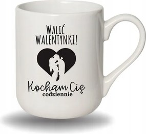 Bögre Fehér Coffee Vicces Ajándék Valentin Nap Verés Valentin Nap