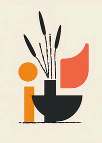 Poszter 50x70cm Széles Fekete