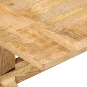 tömör mangófa dohányzóasztal 110 x 52 x 40 cm