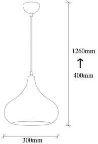 Sağlam fekete függőlámpa - Opviq lights