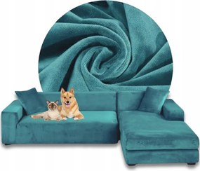 Sarok Huzat Kanapé Velúr Prémium Plüss Jobbos 2+2OS Oeko-tex