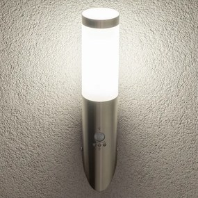 BRILAGI - Kültéri fali lámpa érzékelővel ELIA 1xE27/20W/230V IP44 króm