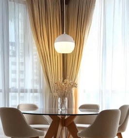 Globo 15999H1 - RAGUSA kábeles csillár 1xE27/60W/230V, átm. 25 cm