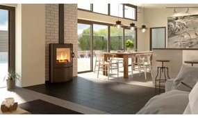 Kratki KOZA/AB/S/2 - 10 kW acél kandalló 150 mm kéményhez