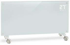 Klarstein Bornholm, konvektor, 2000 W, LED kijelző, 2 fűtési fokozat, fehér