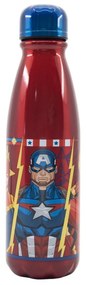 Bosszúállók Invincible Force alumínium kulacs csavaros kupakkal 600 ml