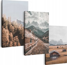 Vászonkép 180 cm *többféle minta* Nappali Falikép Hegyek