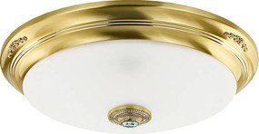 KUTEK BEL-PL-3-Z-CR BELLAGIO Kristály Mennyezeti Lámpa E27 IP20