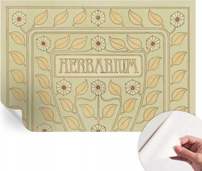 Divatos öntapadós tapéta Fali furnér Növényi dísz 104x70 cm