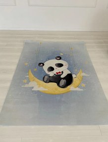 Panda mintás gyerekszőnyeg 70x140 cm