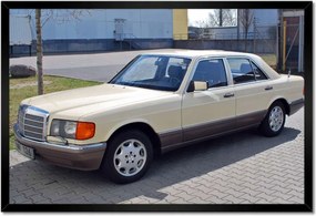 Poszterek keretben 60x40 Mercedes W126