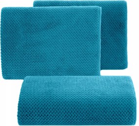 Gyorsan száradó törölköző 70x140 szálkeverékből Zoe Türkiz/Tengerkék