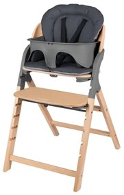 Lionelo - Gyermek etetőszék 3 az 1-ben MEGAN Szürke fa