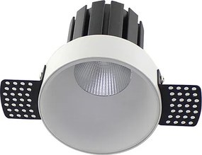 Mennyezetbe Építhető Lámpa Fehér ZAMBELIS S095