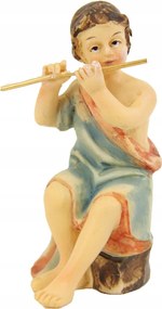 Betlehem figura 'Zenész fuvolával'- 6,0cm magas- 10cm magas figurákhoz