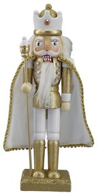 Fa Diótörő Király palásttal 25 cm